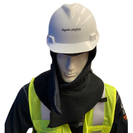 Korbana ALLOUT Hardhat Liner Cowl with Face Shield